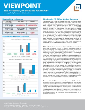 2020 Mid-Year Viewpoint Pittsburgh, PA Office Report