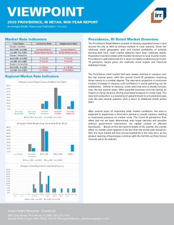 2020 Mid-Year Viewpoint Providence, RI Retail Report