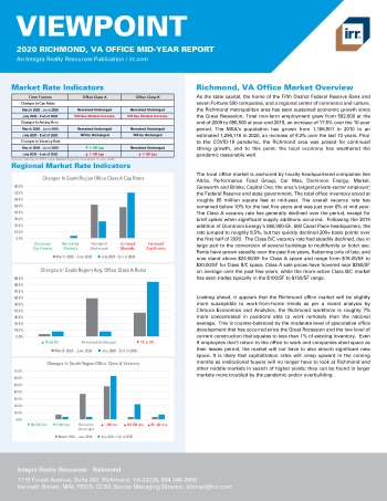 2020 Mid-Year Viewpoint Richmond, VA Office Report