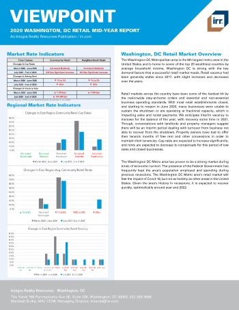 2020 Mid-Year Viewpoint Washington, DC Retail Report