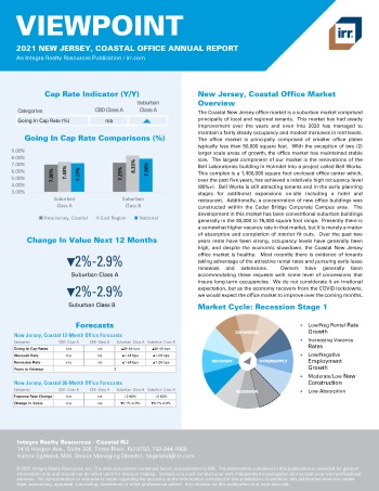 2021 Annual Viewpoint New Jersey, Coastal Office Report
