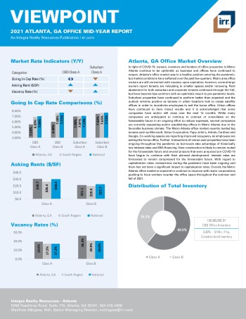 2021 Mid-Year Viewpoint Atlanta, GA Office Report