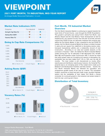 2021 Mid-Year Viewpoint Fort Worth, TX Industrial Report