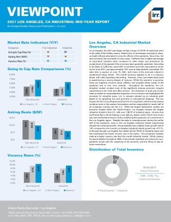 2021 Mid-Year Viewpoint Los Angeles, CA Industrial Report
