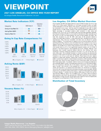 2021 Mid-Year Viewpoint Los Angeles, CA Office Report