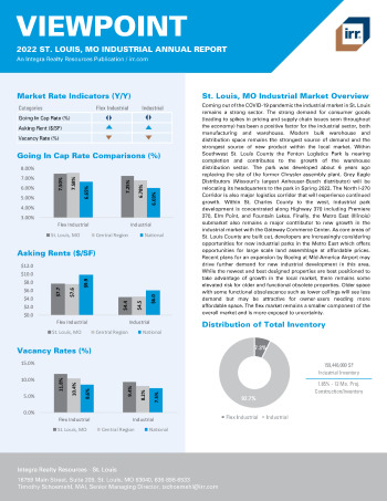2022 Annual Viewpoint St. Louis, MO Industrial Report