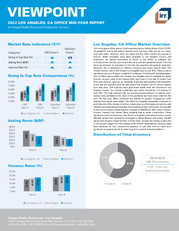2022 Mid-Year Viewpoint Los Angeles, CA Office Report