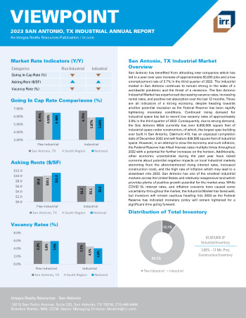 2023 Annual Viewpoint San Antonio, TX Industrial Report