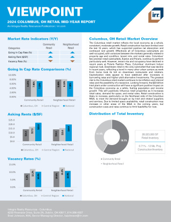 2024 Mid-Year Viewpoint Columbus, OH Retail Report