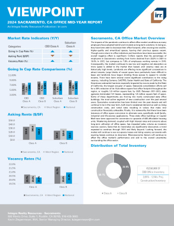 2024 Mid-Year Viewpoint Sacramento, CA Office Report