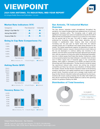 2024 Mid-Year Viewpoint San Antonio, TX Industrial Report