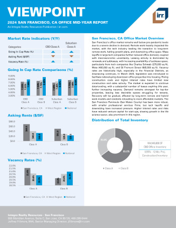2024 Mid-Year Viewpoint San Francisco, CA Office Report