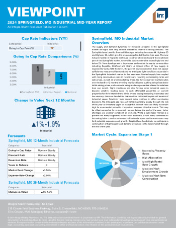 2024 Mid-Year Viewpoint Springfield, MO Industrial Report