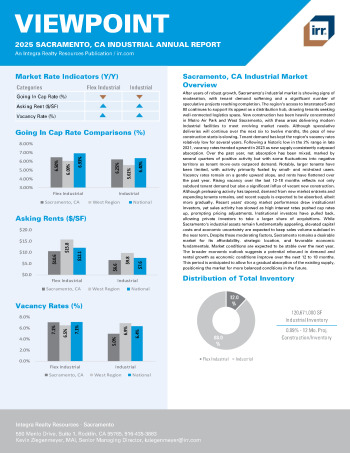 2025 Annual Viewpoint Sacramento, CA Industrial Report