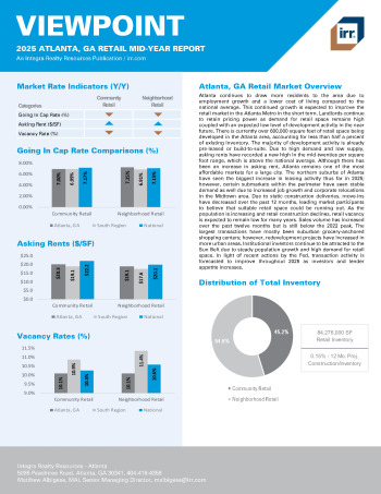 2025 Mid-Year Viewpoint Atlanta, GA Retail Report