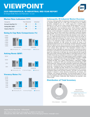 2025 Mid-Year Viewpoint Indianapolis, IN Industrial Report