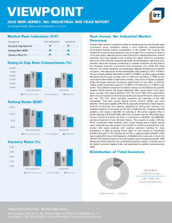 2025 Mid-Year Viewpoint New Jersey, No Industrial Report