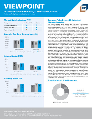 2026 Annual Viewpoint Broward-Palm Beach, FL Industrial Report