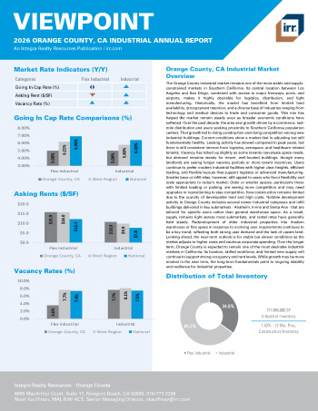 2026 Annual Viewpoint Orange County, CA Industrial Report