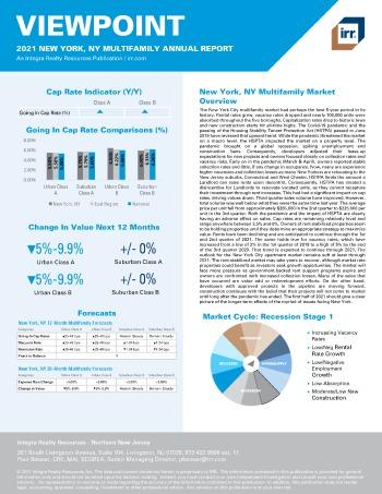 2021 Annual Viewpoint New York, NY Multifamily Report