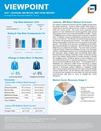2021 Mid-Year Viewpoint Jackson, MS Retail Report
