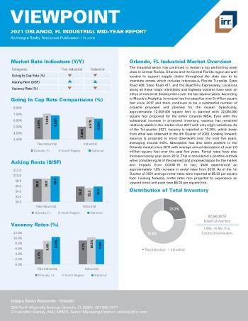 2021 Mid-Year Viewpoint Orlando, FL Industrial Report