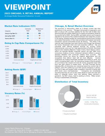 2022 Annual Viewpoint Chicago, IL Retail Report