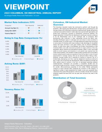 2022 Annual Viewpoint Columbus, OH Industrial Report