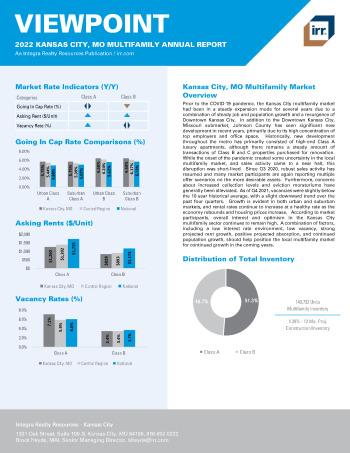 2022 Annual Viewpoint Kansas City, MO Multifamily Report