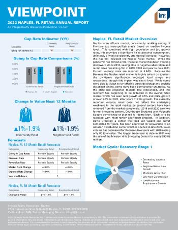 2022 Annual Viewpoint Naples, FL Retail Report