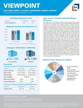 2022 Annual Viewpoint New Jersey, Coastal Industrial Report