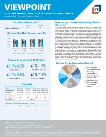 2022 Annual Viewpoint New Jersey, Coastal Multifamily Report