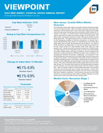 2022 Annual Viewpoint New Jersey, Coastal Office Report