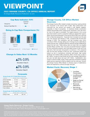 2022 Annual Viewpoint Orange County, CA Office Report