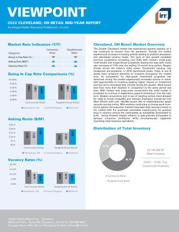 2022 Mid-Year Viewpoint Cleveland, OH Retail Report