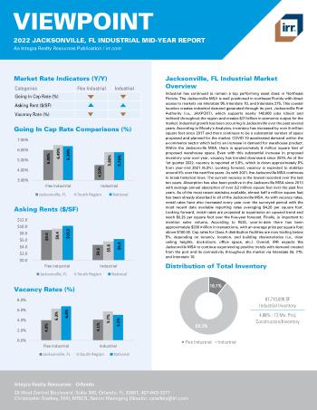 2022 Mid-Year Viewpoint Jacksonville, FL Industrial Report