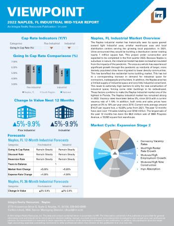 2022 Mid-Year Viewpoint Naples, FL Industrial Report