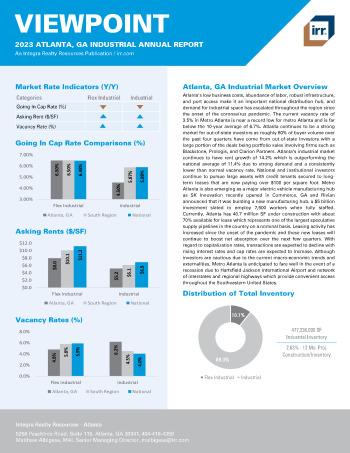 2023 Annual Viewpoint Atlanta, GA Industrial Report
