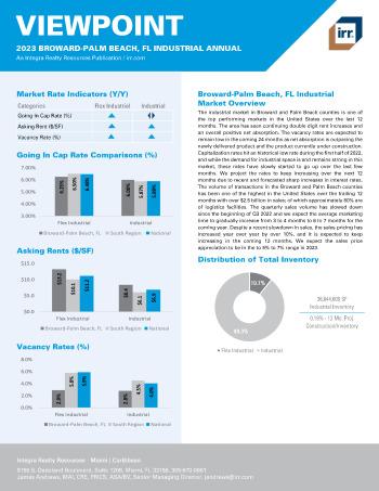 2023 Annual Viewpoint Broward-Palm Beach, FL Industrial Report