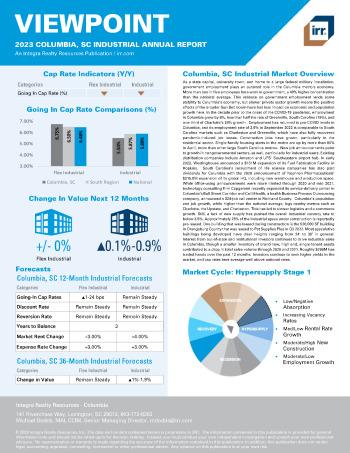 2023 Annual Viewpoint Columbia, SC Industrial Report