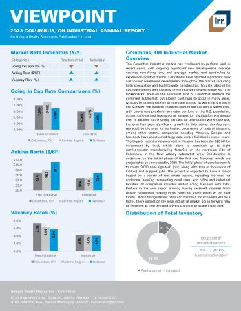 2023 Annual Viewpoint Columbus, OH Industrial Report