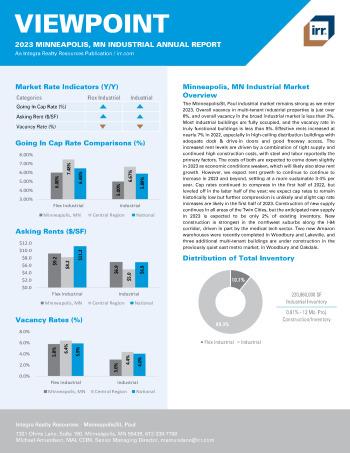 2023 Annual Viewpoint Minneapolis, MN Industrial Report