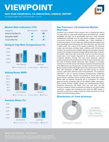 2023 Annual Viewpoint San Francisco, CA Industrial Report