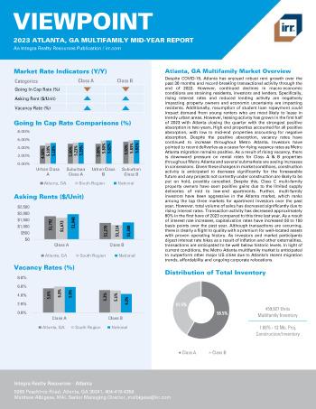 2023 Mid-Year Viewpoint Atlanta, GA Multifamily Report