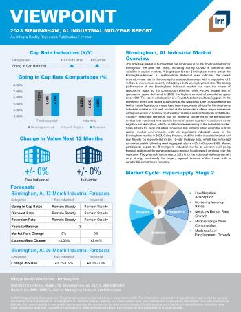 2023 Mid-Year Viewpoint Birmingham, AL Industrial Report