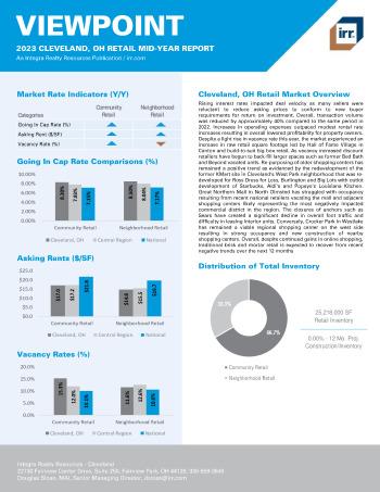 2023 Mid-Year Viewpoint Cleveland, OH Retail Report