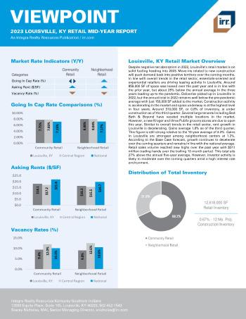 2023 Mid-Year Viewpoint Louisville, KY Retail Report