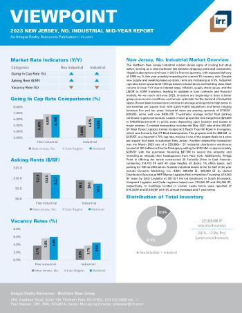 2023 Mid-Year Viewpoint New Jersey, No Industrial Report