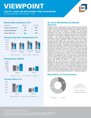 2023 Mid-Year Viewpoint St. Louis, MO Multifamily Report