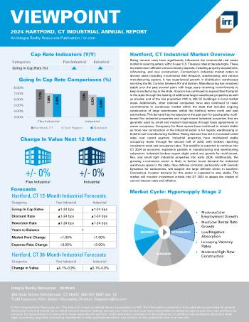 2024 Annual Viewpoint Hartford, CT Industrial Report